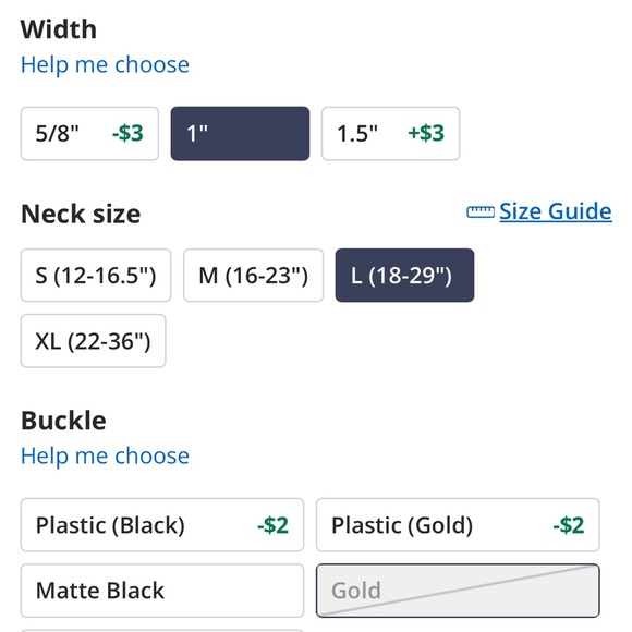 New Tags for Hope Collar and Leash Midnight Moths - Picture 4 of 7